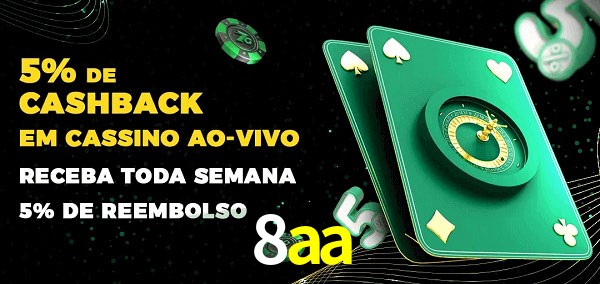 Promoções do cassino ao Vivo 8aa